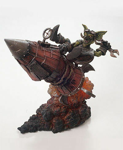 World of Warcraft® Wave 6 Action Figure - Goblin Tinker: Gibzz Sparklighter  