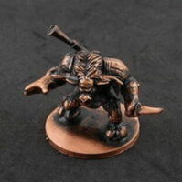 Статуэтка Таурен медный  Warcraft Tauren 