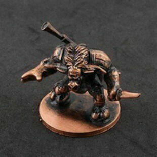 Статуэтка Таурен медный  Warcraft Tauren 
