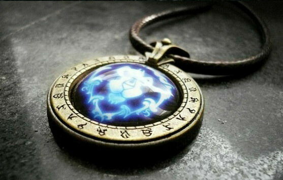 Медальйон World of Warcraft Alliance (Метал + скло) 