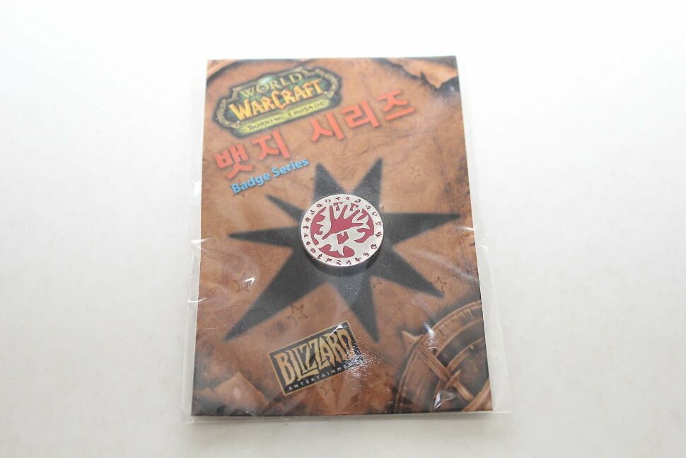 Значок WORLD Of WARCRAFT Horde Warlock 