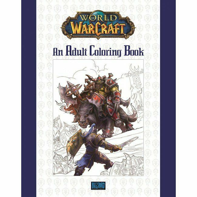 Розфарбування World of Warcraft: An Adult Coloring Book 