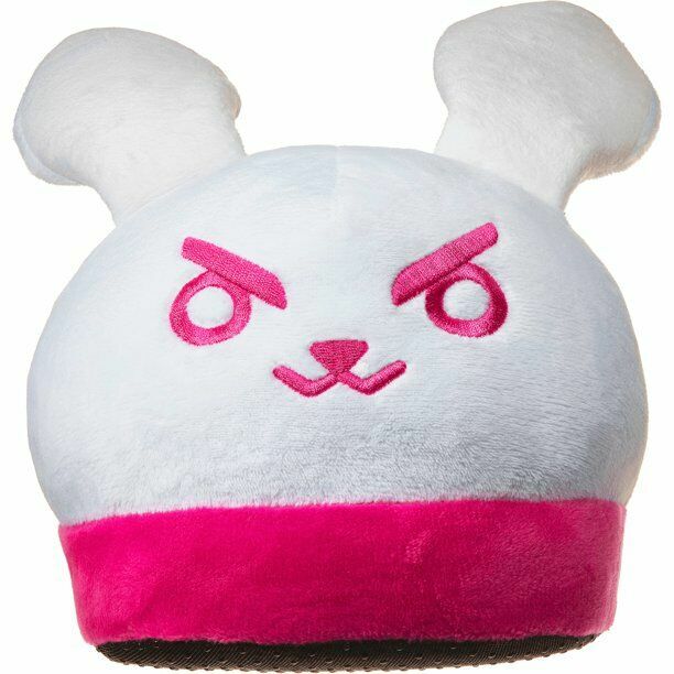 Тапочки Overwatch Bunny White Pink D.Va Home Slippers 