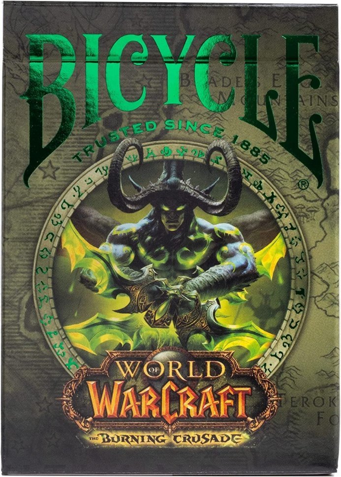 Гральні карти Варкрафт World of Warcraft The Burning Crusade Bicycle Card Deck 