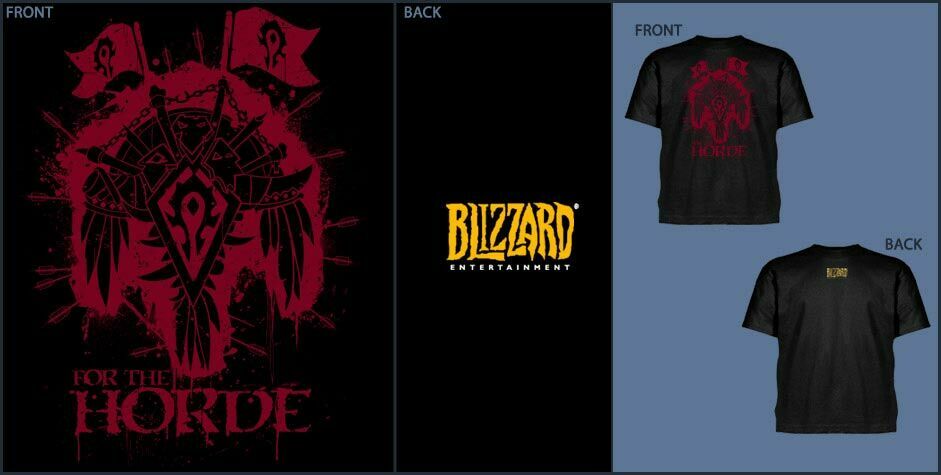 Футболка HORDE World of Warcraft (мужск., Розміри XL) 