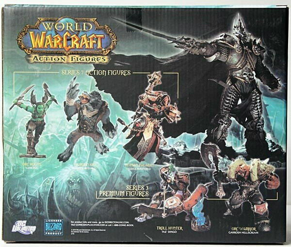 DC World of Warcraft Arthas Menethil The Lich King Deluxe Action Figure 