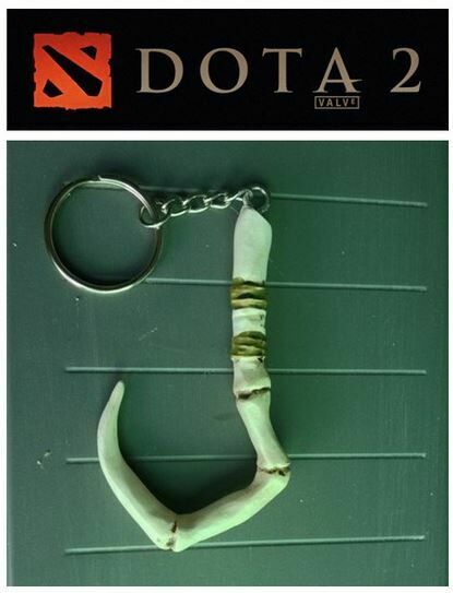 Брелок  DOTA 2 Pudge  Dragonclaw Hook 