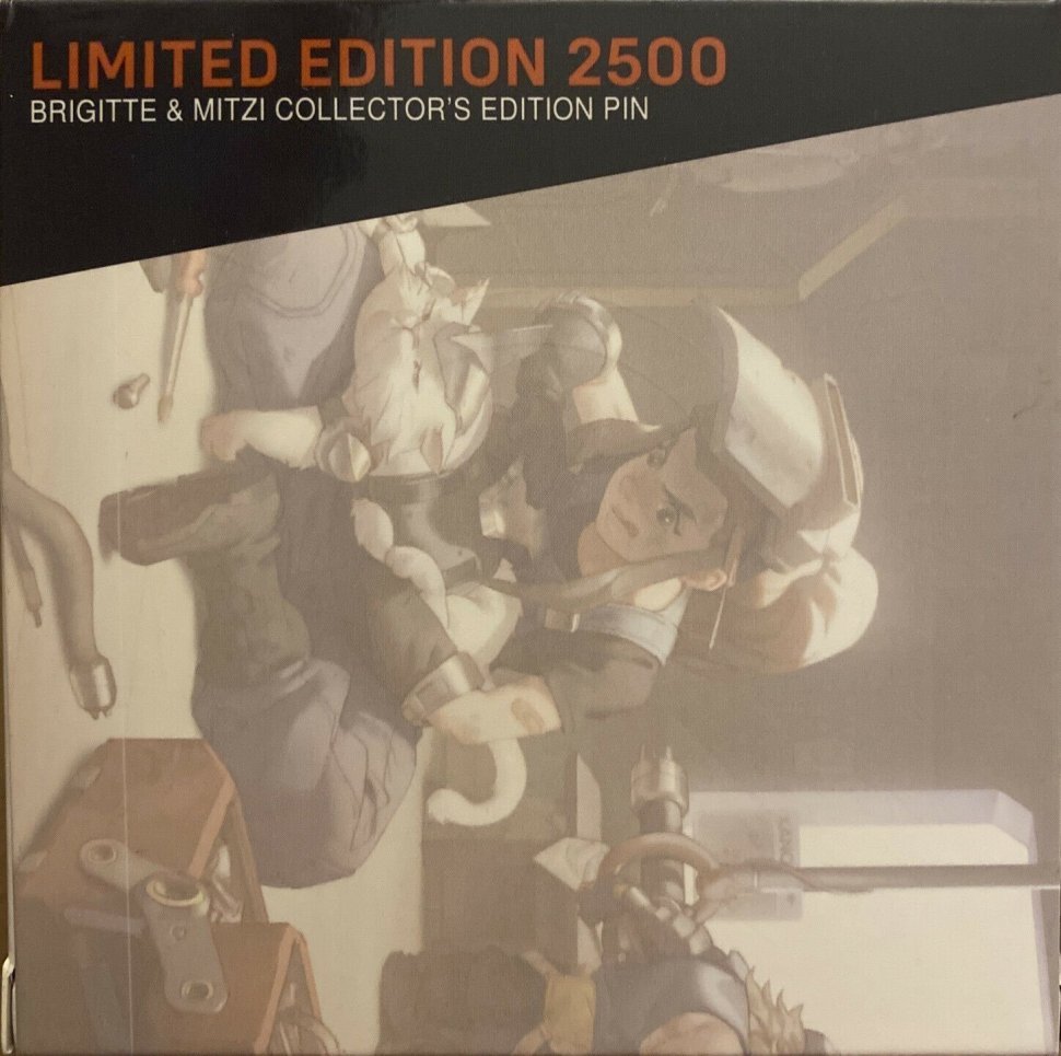 Значок Blizzard Overwatch Brigitte & Mitzi Cat Collectors Edition Pin 