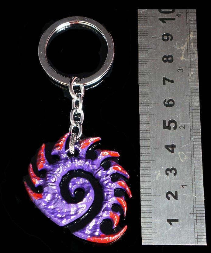 Брелок StarCraft II Zerg Logo Purple 