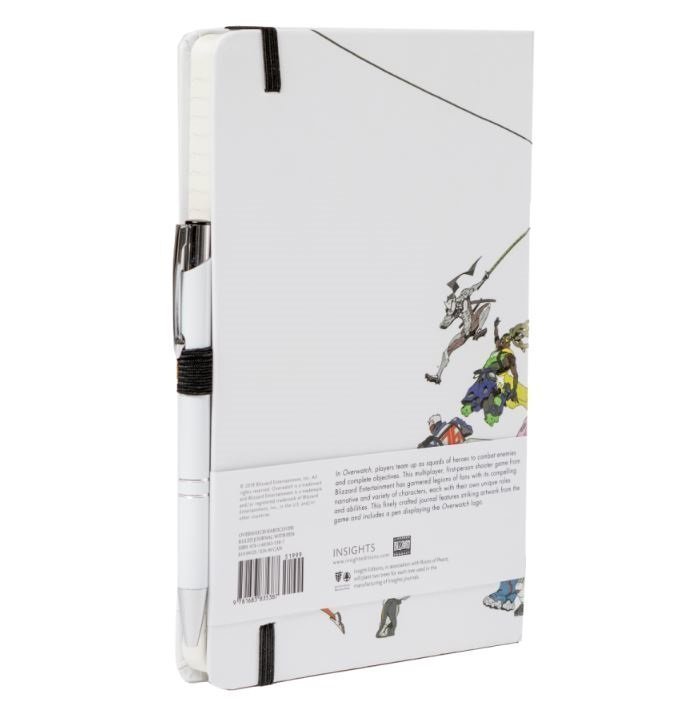 Блокнот з ручкою Overwatch Hardcover Journal and Pen 