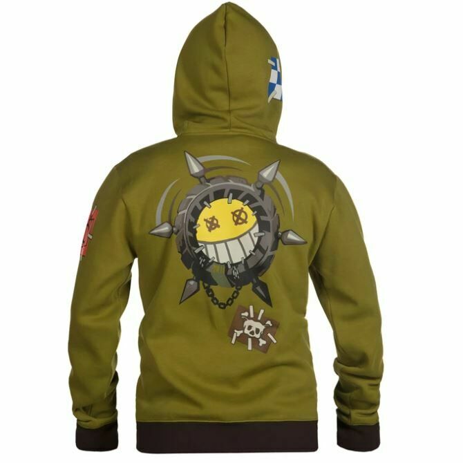 Кофта Реглан OVERWATCH Ultimate Junkrat Zip-Up Hoodie (розмір L) 