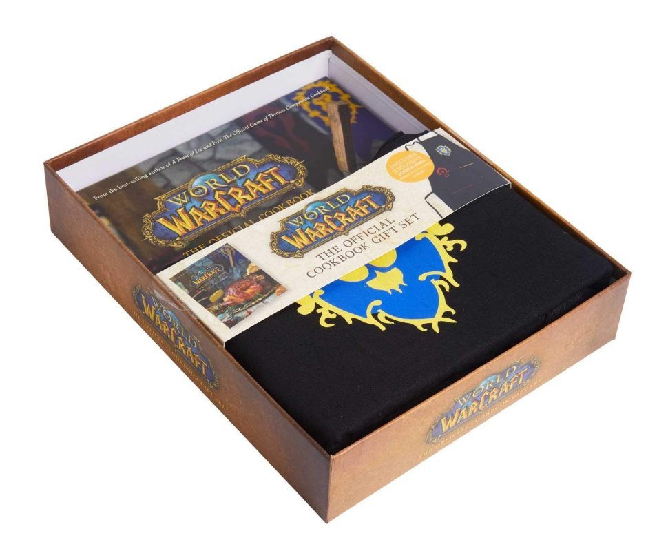 Подарунковий набір Gift Set World of Warcraft Cookbook Книга + фартух Орда/Альянс 