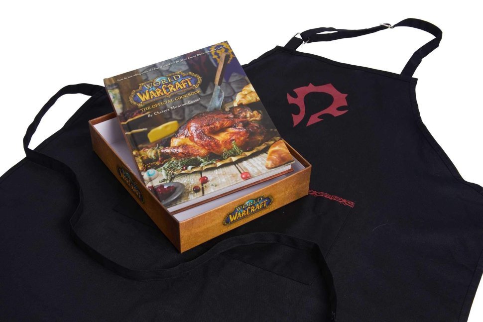 Подарунковий набір Gift Set World of Warcraft Cookbook Книга + фартух Орда/Альянс 