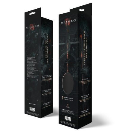 Килимок для миші ігрова поверхня Blizzard DIABLO IV 4 - Heroes (Діабло) XL (90*42 cm) 