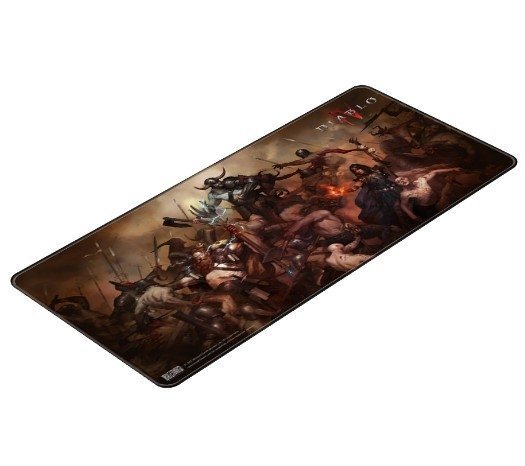 Килимок для миші ігрова поверхня Blizzard DIABLO IV 4 - Heroes (Діабло) XL (90*42 cm) 