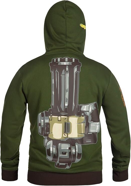 Кофта Реглан OVERWATCH Ultimate Bastion ZipUp Hoodie Овервотч Худі Бастіон (розмір XL) 