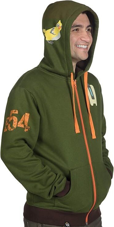 Кофта Реглан OVERWATCH Ultimate Bastion ZipUp Hoodie Овервотч Худі Бастіон (розмір XL) 