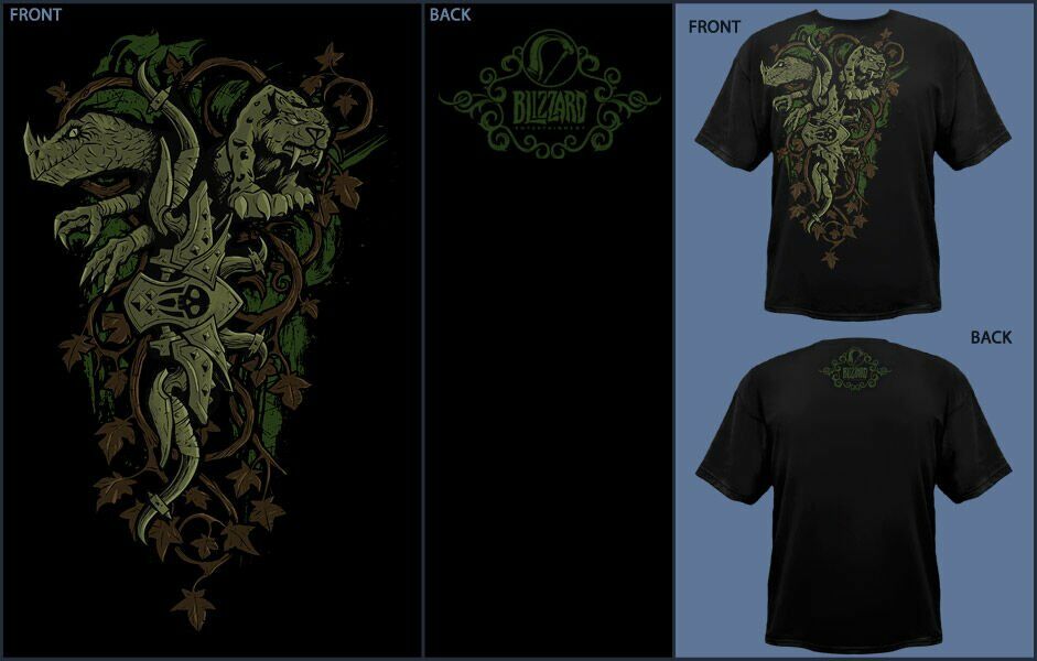 Футболка World of Warcraft Hunter Legendary Class T-Shirt (мужск., Розмір L) 