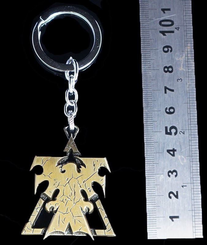 Брелок StarCraft II Terran Logo Gold 