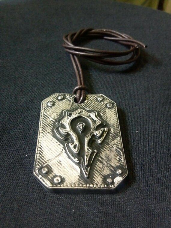 Медальйон ABS-пластик World of Warcraft Horde №2 