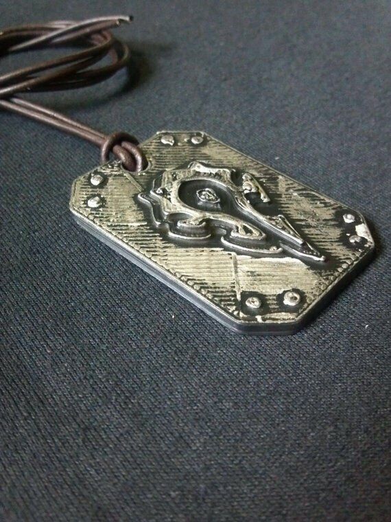 Медальйон ABS-пластик World of Warcraft Horde №2 