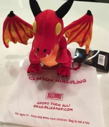 М'яка іграшка World of Warcraft Crimson Whelpling Plush 