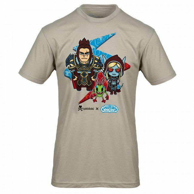 Футболка tokidoki x World of Warcraft Shirt  (мужск., размер L) 
