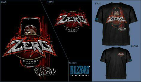 Футболка StarCraft Zerg Rush T-Shirt (мужск., Розмір S) 