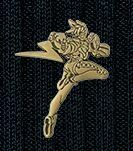 Значок 2015 Blizzcon Exclusive Gold Tracer Overwatch  Blizzard Pin  