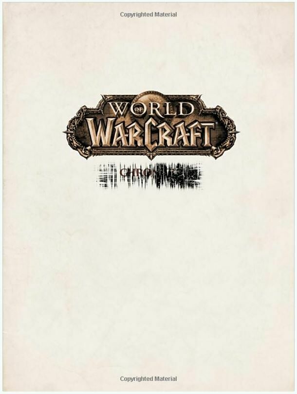 Книга World of Warcraft: Chronicle Volume 1 Hardcover Edition (Твёрдый переплёт) (Eng)  