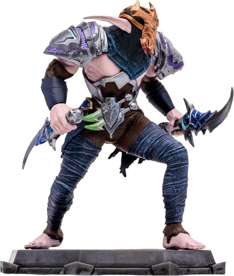 Фігурка McFarlane World of Warcraft Elf Druid Rogue Rare Варкрафт Ельф Друїд Розбійник 16 см. 
