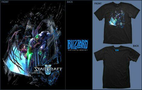 Футболка StarCraft II Wings of Liberty Battle T-Shirt (мужск., M) 