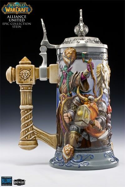 Колекційна гуртка Warcraft Alliance United Legendary Collection Stein (Limited Edition) 
