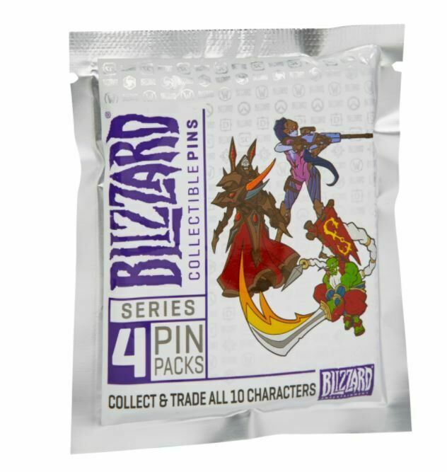 Значок 2017 Blizzcon Blizzard Collectibles Pins - Series 4 - HANZO 