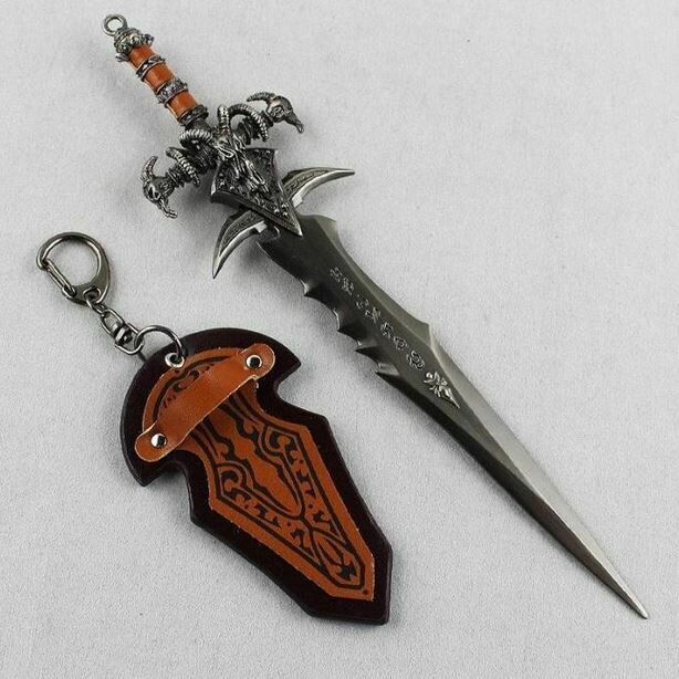 Frostmourne Weapon World of Warcraft Metal + шкіра 