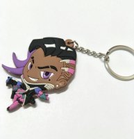 Брелок 3D Овервотч Overwatch Двосторонній об'ємний - Sombra 