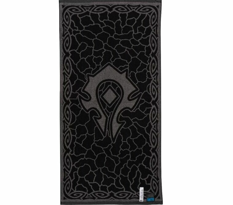 Рушник зі знаком Орди (World of Warcraft Horde Logo Towel) 140 x 70 cm 