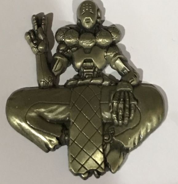 Значок Blizzard Collectible Pins Series 6 Zenyatta Overwatch Gold 