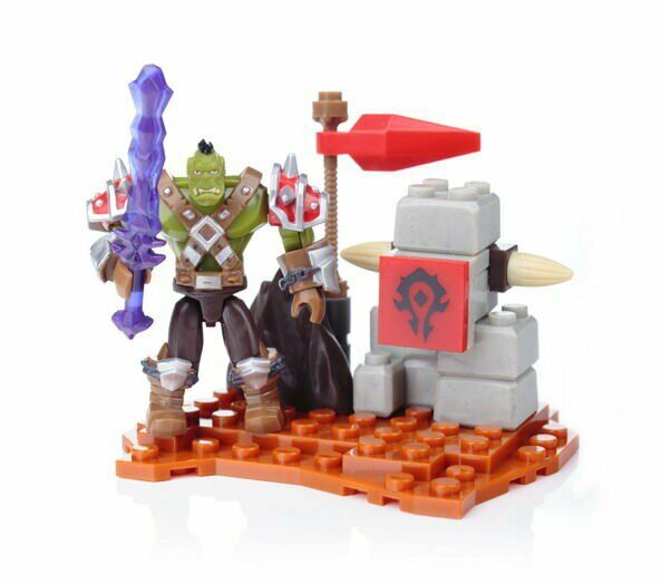 Mega Bloks World of Warcraft Set: Orc Warrior Ragerock 