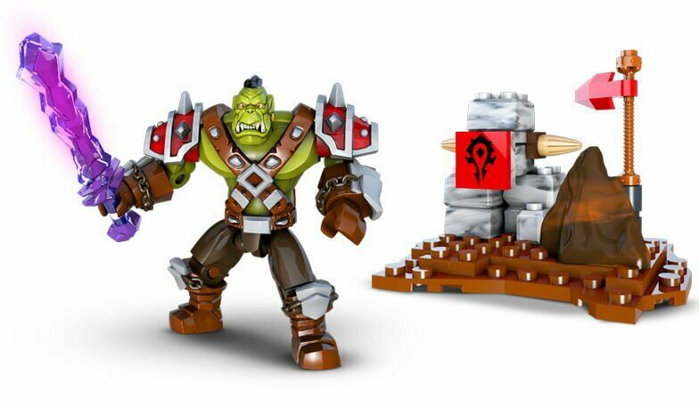 Mega Bloks World of Warcraft Set: Orc Warrior Ragerock 