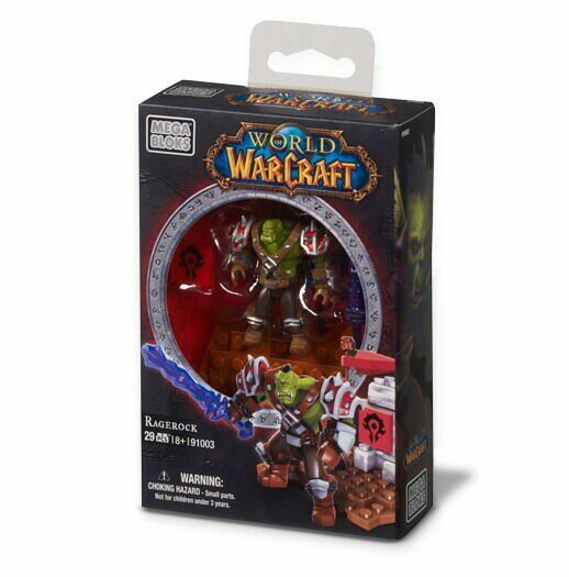 Mega Bloks World of Warcraft Set: Orc Warrior Ragerock 