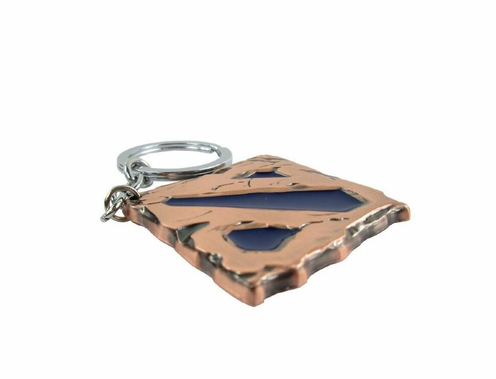 Брелок   DOTA 2  Logo металл №2 