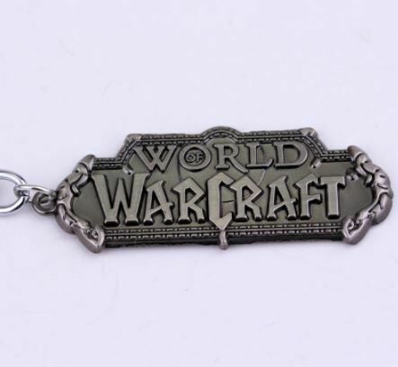 Брелок World of Warcraft Logo Keychain 