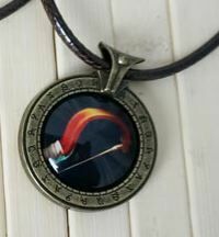 Медальйон World of Warcraft клас мисливець Hunter (Метал + скло) 