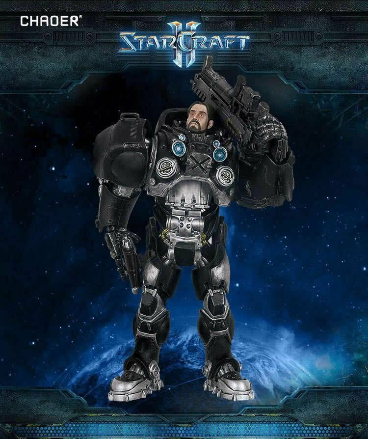 Starcraft II Jim Raynor Terran Marshal Action Figure 