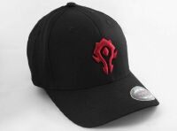 Кепка World of Warcraft Horde 3D Flexfit Hat (размер L/XL, S/M)  красный 