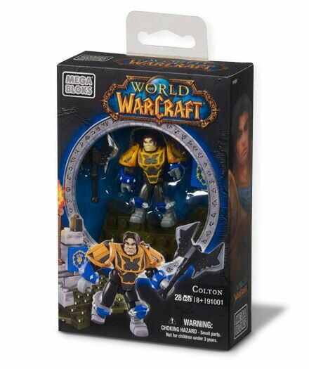 Mega Bloks World of Warcraft Set: Human Paladin Colton 