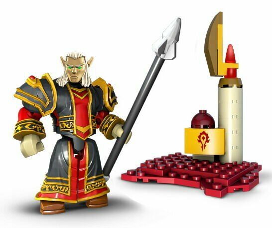 Mega Bloks World of Warcraft Set: Blood Elf Priest Valoren 