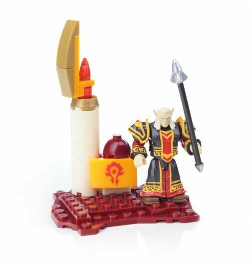 Mega Bloks World of Warcraft Set: Blood Elf Priest Valoren 