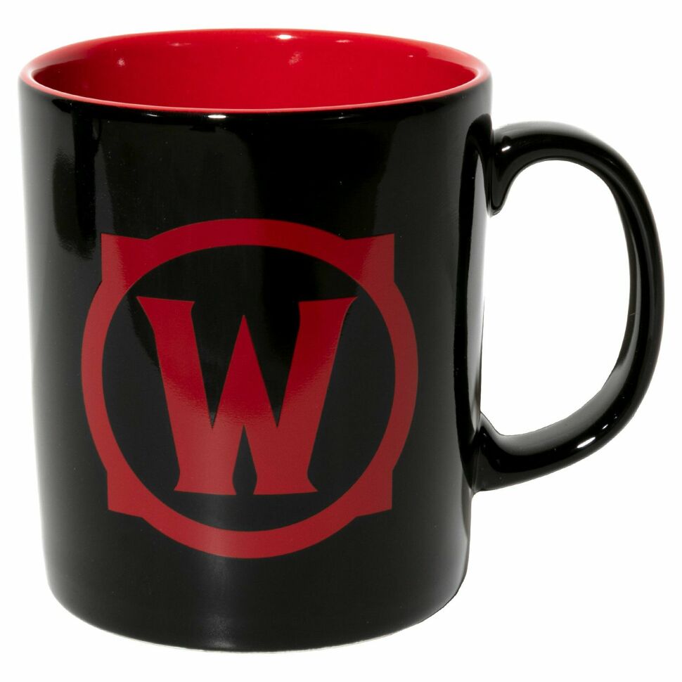 Кружка World of Warcraft For the Horde Ceramic Mug Black Чашка 325 ml 